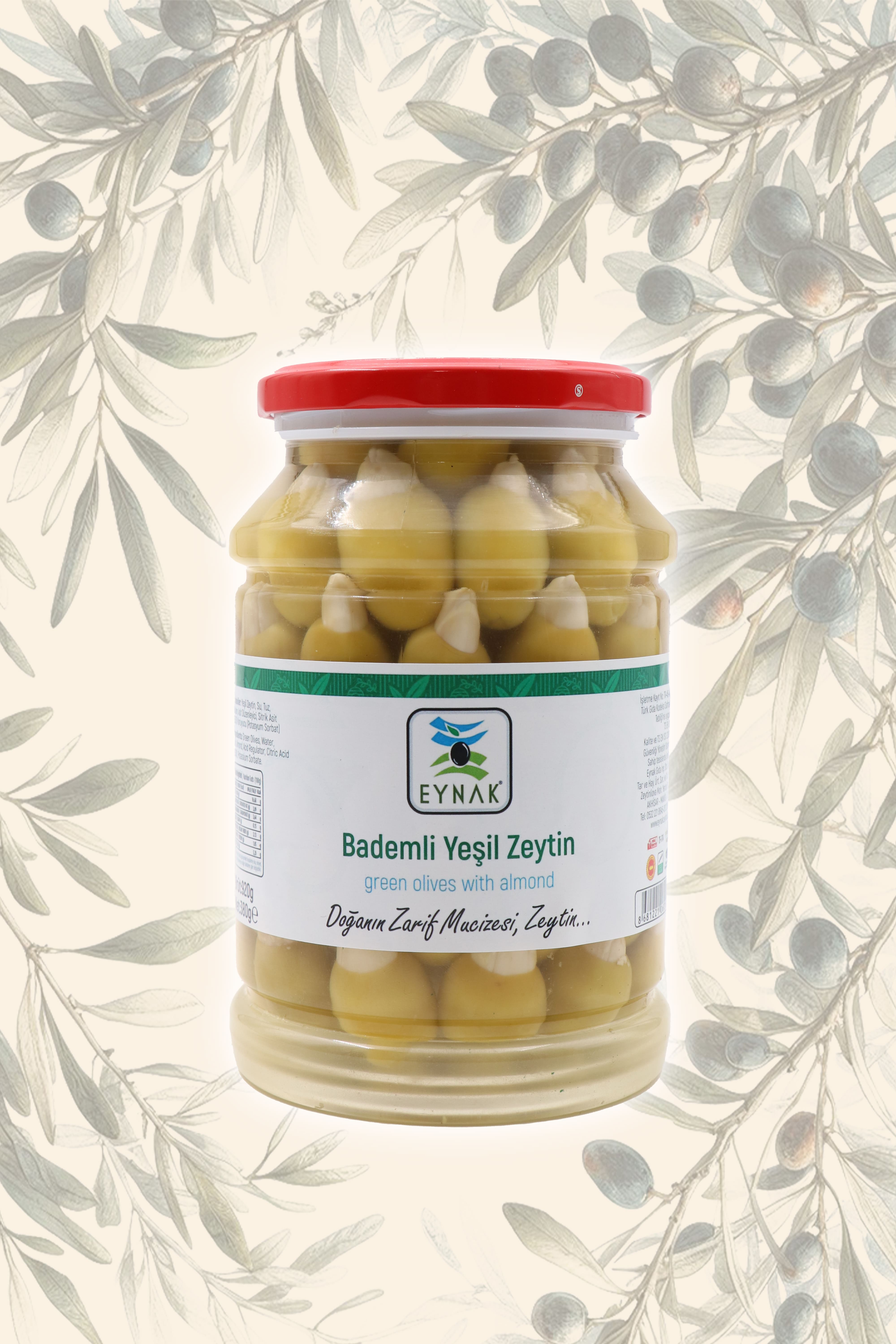 Eynak Badelim Yeşil Zeytin Pet