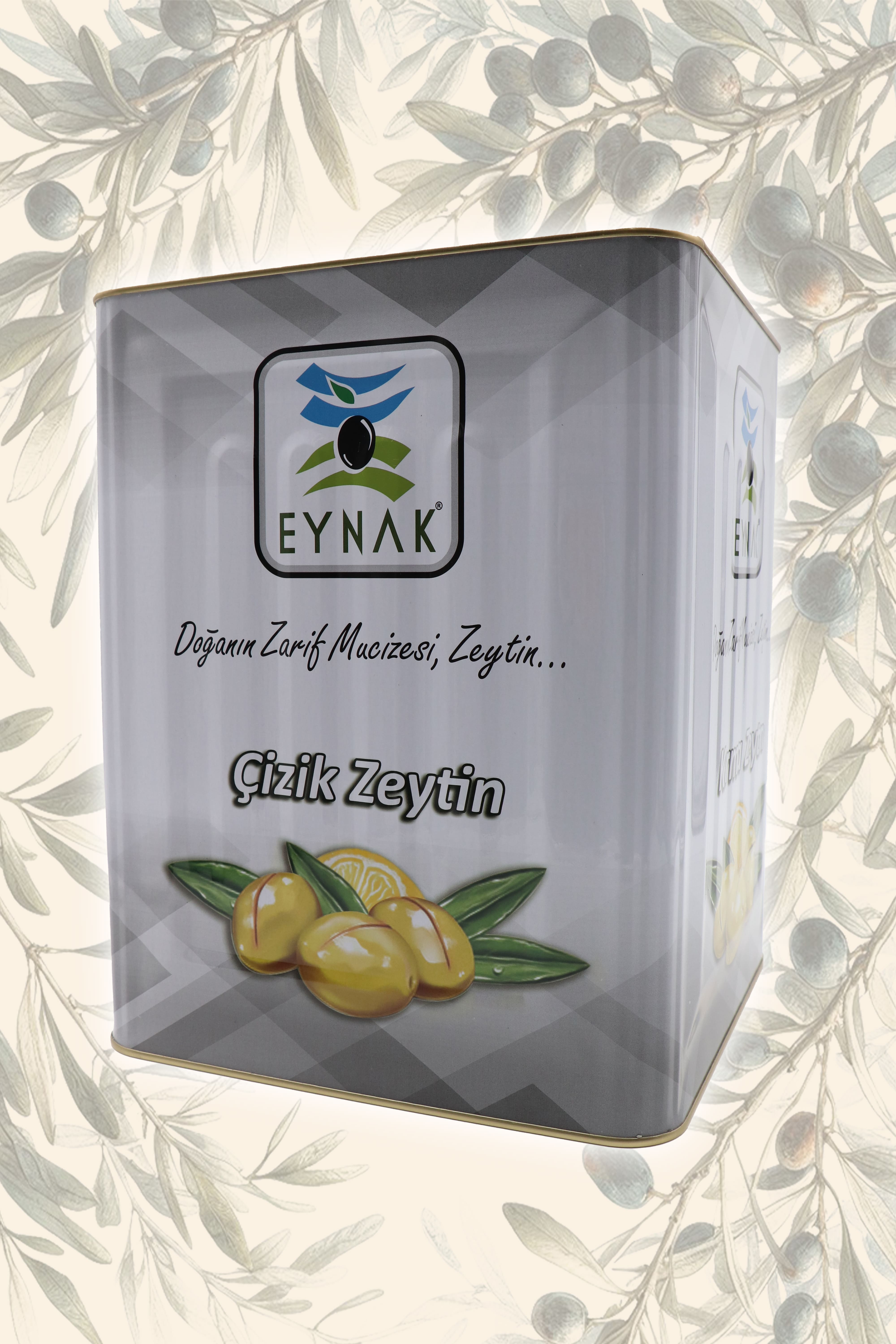 Eynak Çizik Zeytin Teneke