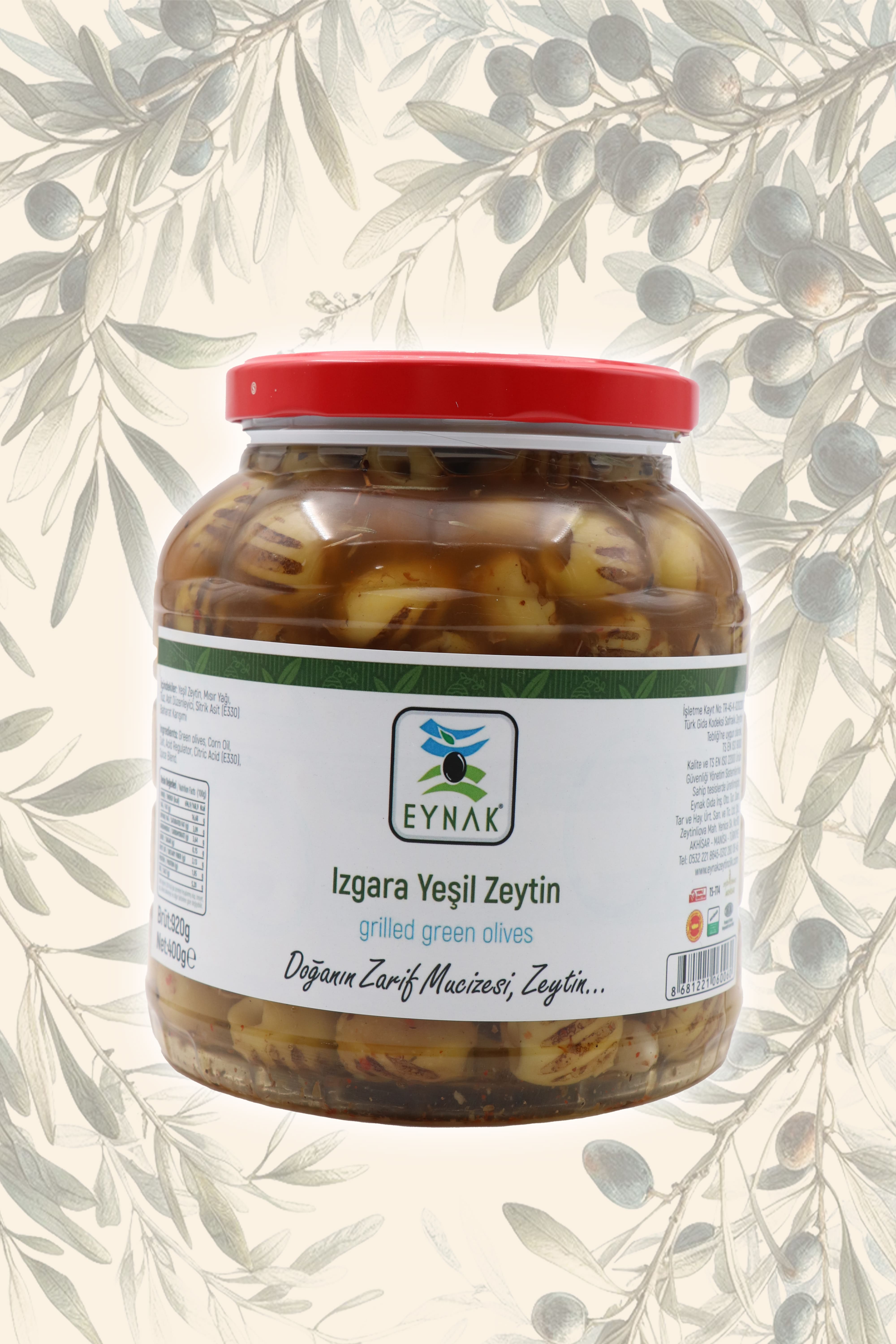 Eynak İzgara Zeytin Pet